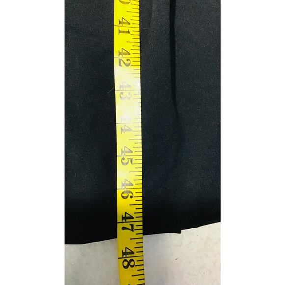 MANIJU Sz S Pure Chic Black White Colorblock Asymmetrical Maxi Dress NEW B141 - Picture 5 of 9